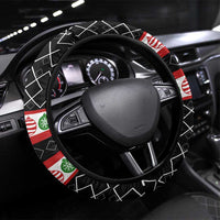 Single Ready To Jingle Christmas Steering Wheel Cover Xmas Holiday Patterns - Wonder Print Shop