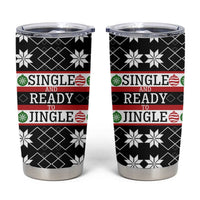 Single Ready To Jingle Christmas Tumbler Cup Xmas Holiday Patterns - Wonder Print Shop