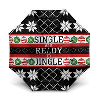 Single Ready To Jingle Christmas Umbrella Xmas Holiday Patterns - Wonder Print Shop