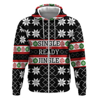 Single Ready To Jingle Christmas Zip Hoodie Xmas Holiday Patterns - Wonder Print Shop