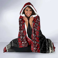 Skater Santa Claus Ho Ho Ho Christmas Hooded Blanket Xmas Holiday Patterns - Wonder Print Shop