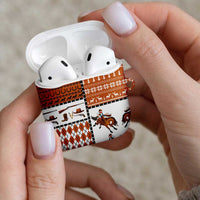 Horse Cowboy Merry Christmas Design AirPods Case Funny Xmas Holiday Patterns - Wonder Print Shop