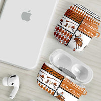 Horse Cowboy Merry Christmas Design AirPods Case Funny Xmas Holiday Patterns - Wonder Print Shop