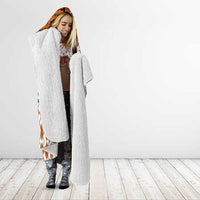 Horse Cowboy Merry Christmas Design Hooded Blanket Funny Xmas Holiday Patterns - Wonder Print Shop