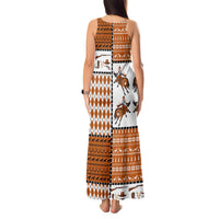 Horse Cowboy Merry Christmas Design Tank Maxi Dress Funny Xmas Holiday Patterns - Wonder Print Shop