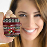 I Rock Jingle Bells Christmas Design AirPods Case Funny Xmas Holiday Patterns - Wonder Print Shop