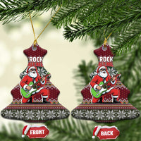 I Rock Jingle Bells Christmas Design Ceramic Ornament Funny Xmas Holiday Patterns - Wonder Print Shop