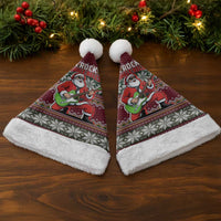 I Rock Jingle Bells Christmas Design Christmas Santa Hat Funny Xmas Holiday Patterns - Wonder Print Shop