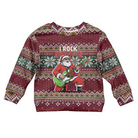 I Rock Jingle Bells Christmas Design Kid Ugly Christmas Sweater Funny Xmas Holiday Patterns - Wonder Print Shop