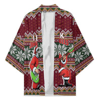 I Rock Jingle Bells Christmas Design Kimono Funny Xmas Holiday Patterns - Wonder Print Shop