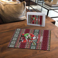 I Rock Jingle Bells Christmas Design Puzzle Funny Xmas Holiday Patterns - Wonder Print Shop