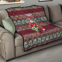 I Rock Jingle Bells Christmas Design Quilt Funny Xmas Holiday Patterns - Wonder Print Shop