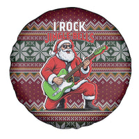 I Rock Jingle Bells Christmas Design Spare Tire Cover Funny Xmas Holiday Patterns - Wonder Print Shop