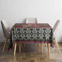 I Rock Jingle Bells Christmas Design Tablecloth Funny Xmas Holiday Patterns - Wonder Print Shop