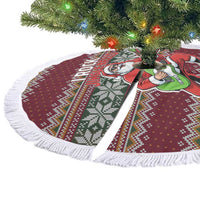 I Rock Jingle Bells Christmas Design Tree Skirt Funny Xmas Holiday Patterns - Wonder Print Shop
