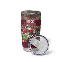 I Rock Jingle Bells Christmas Design Tumbler Cup Funny Xmas Holiday Patterns - Wonder Print Shop
