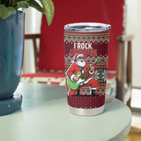 I Rock Jingle Bells Christmas Design Tumbler Cup Funny Xmas Holiday Patterns - Wonder Print Shop