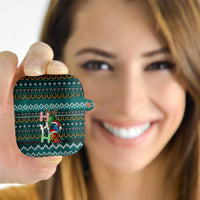 Horse Ho Ho Ho Christmas Design AirPods Case Funny Xmas Holiday Patterns - Wonder Print Shop