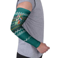 Horse Ho Ho Ho Christmas Design Arm Sleeves Funny Xmas Holiday Patterns - Wonder Print Shop