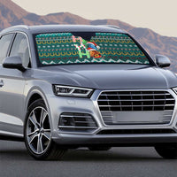 Horse Ho Ho Ho Christmas Design Auto Sun Shade Funny Xmas Holiday Patterns - Wonder Print Shop