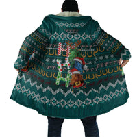 Horse Ho Ho Ho Christmas Design Cloak Funny Xmas Holiday Patterns - Wonder Print Shop