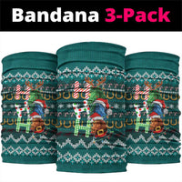 Horse Ho Ho Ho Christmas Design Neck Gaiter Funny Xmas Holiday Patterns - Wonder Print Shop