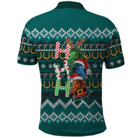 Horse Ho Ho Ho Christmas Design Polo Shirt Funny Xmas Holiday Patterns - Wonder Print Shop