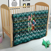 Horse Ho Ho Ho Christmas Design Quilt Funny Xmas Holiday Patterns - Wonder Print Shop