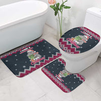 I Want A Hippopotamus Christmas Design Bathroom Set Xmas Holiday Patterns - Wonder Print Shop