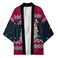 I Want A Hippopotamus Christmas Design Kimono Xmas Holiday Patterns - Wonder Print Shop