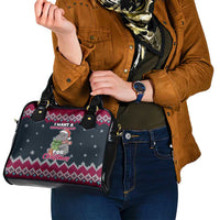 I Want A Hippopotamus Christmas Design Shoulder Handbag Xmas Holiday Patterns - Wonder Print Shop