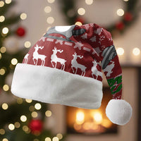I Workout So I Can Eat Garbage Christmas Design Christmas Santa Hat Xmas Holiday Patterns - Wonder Print Shop