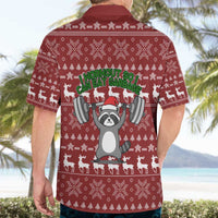 I Workout So I Can Eat Garbage Christmas Design Hawaiian Shirt Xmas Holiday Patterns - Wonder Print Shop
