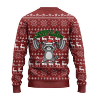 I Workout So I Can Eat Garbage Christmas Design Ugly Christmas Sweater Xmas Holiday Patterns - Wonder Print Shop