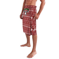 I Workout So I Can Eat Garbage Christmas Design Lavalava Xmas Holiday Patterns - Wonder Print Shop