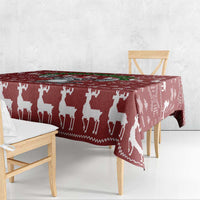 I Workout So I Can Eat Garbage Christmas Design Tablecloth Xmas Holiday Patterns - Wonder Print Shop