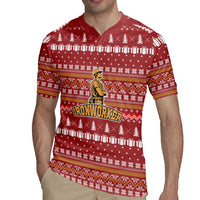 Christmas Ironworker American Flag Rugby Jersey Xmas Holiday Patterns - Wonder Print Shop