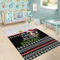 Christmas Is It Jolly Enough Guinea Pig Area Rug Xmas Holiday Patterns - Wonder Print Shop