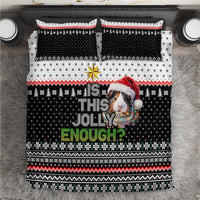 Christmas Is It Jolly Enough Guinea Pig Bedding Set Xmas Holiday Patterns - Wonder Print Shop