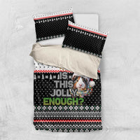 Christmas Is It Jolly Enough Guinea Pig Bedding Set Xmas Holiday Patterns - Wonder Print Shop