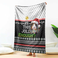 Christmas Is It Jolly Enough Guinea Pig Blanket Xmas Holiday Patterns - Wonder Print Shop