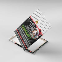 Christmas Is It Jolly Enough Guinea Pig Canvas Wall Art Xmas Holiday Patterns - Wonder Print Shop