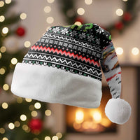 Christmas Is It Jolly Enough Guinea Pig Christmas Santa Hat Xmas Holiday Patterns - Wonder Print Shop