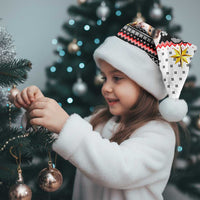 Christmas Is It Jolly Enough Guinea Pig Christmas Santa Hat Xmas Holiday Patterns - Wonder Print Shop