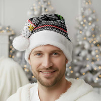 Christmas Is It Jolly Enough Guinea Pig Christmas Santa Hat Xmas Holiday Patterns - Wonder Print Shop