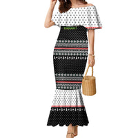 Christmas Is It Jolly Enough Guinea Pig Family Matching Mermaid Dress and Hawaiian Shirt Xmas Holiday Patterns - Wonder Print Shop