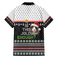 Christmas Is It Jolly Enough Guinea Pig Family Matching Off Shoulder Maxi Dress and Hawaiian Shirt Xmas Holiday Patterns - Wonder Print Shop