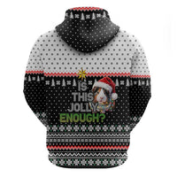 Christmas Is It Jolly Enough Guinea Pig Hoodie Xmas Holiday Patterns - Wonder Print Shop