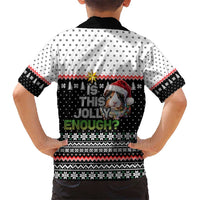 Christmas Is It Jolly Enough Guinea Pig Kid Hawaiian Shirt Xmas Holiday Patterns - Wonder Print Shop