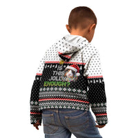 Christmas Is It Jolly Enough Guinea Pig Kid Hoodie Xmas Holiday Patterns - Wonder Print Shop
